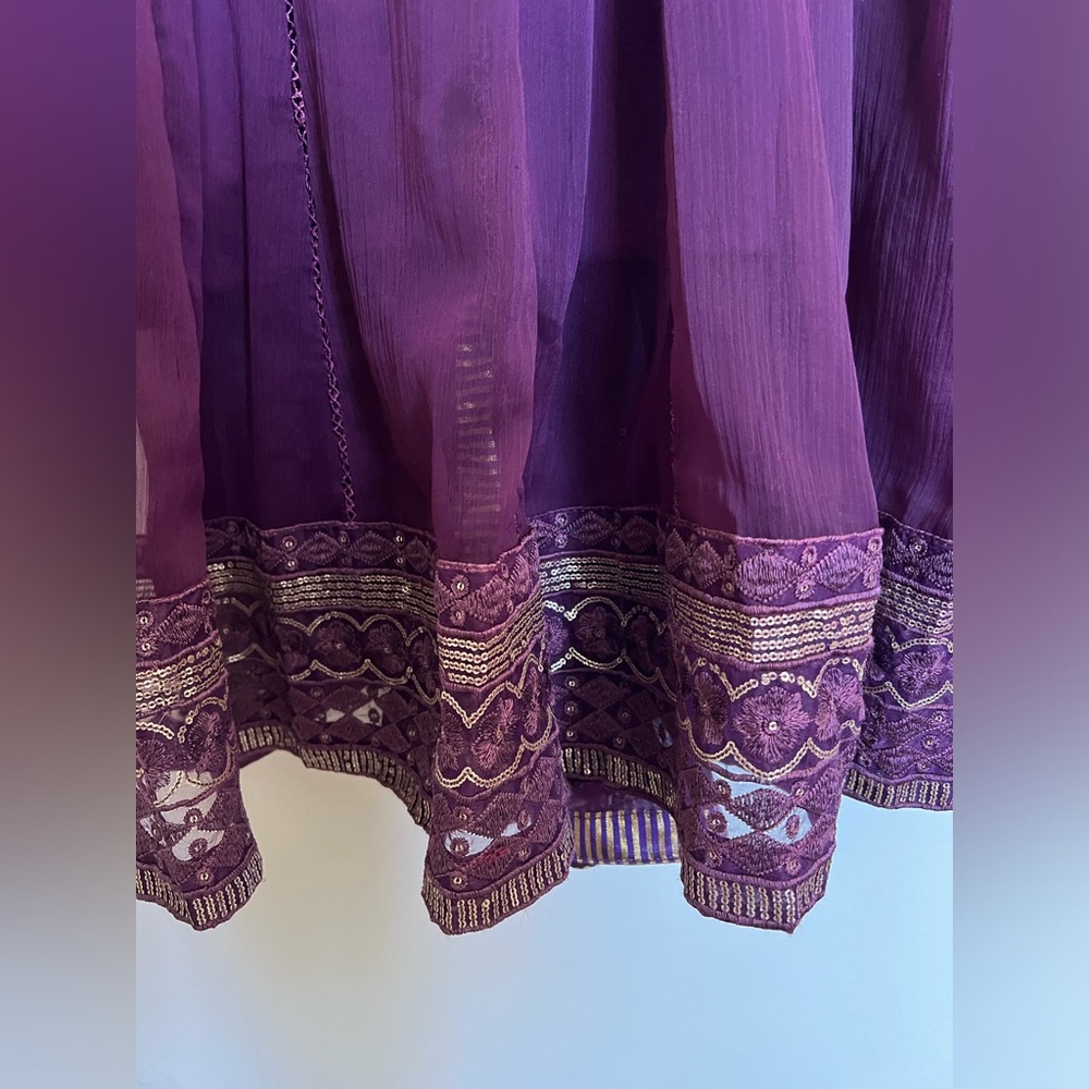 3 piece suit maxi anarkali - Picture 9 of 12